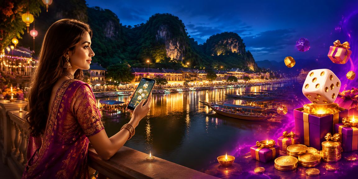 Pemain di Ipoh menggunakan telefon untuk bermain permainan dadu di 10r
